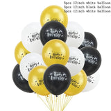 Harry Potter Happy Birthday Banner Cake Topper Hogwarts Flags Bunting for Baby Kids Favors Magic theme Birthday Party Decoration