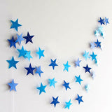 First Happy Birthday Rose Gold Balloon Banner My 1st 1 One Year Party Decorations Kids Baby Boy Girl Adult Garland Supplies Blue